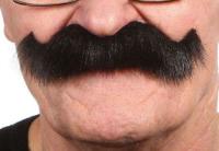 Moustache Cow Boy Noire qualit&eacute; sup&eacute;rieur