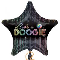 Ballon Alu Anagram &eacute;toile disco Let&#039;s Boogie 45 cm 18&#039;&#039;