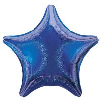 Ballon Alu Etoile Scintillante Bleu  Dazzler Anagram 50cm (20)