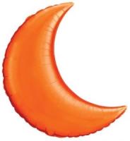 Ballon Alu Croissant de Lune Orange  87,5 cm (35)