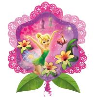 Ballon F&eacute;e clochette Disney Fairies 63 cm x 68 cm  pour un gonflage &agrave; l&#039;air ou &agrave; l&#039;h&eacute;lium