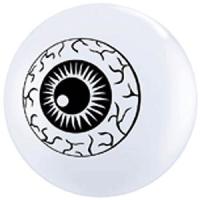 Ballon Qualatex Blanc impression yeux 5 (12.5cm) eyeball topprint Poche de 100 Ballons