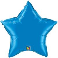 Ballon alu Etoile Bleu Saphir 50cm (20)