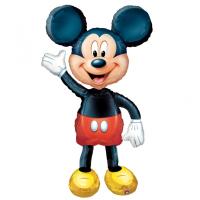 Ballon alu Marcheur en Forme de Mickey 132cm