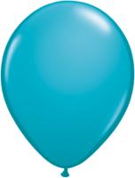 Ballons Qualatex Scarcelle Tropical Teal 16(40cm) &agrave; l&#039;unit&eacute;