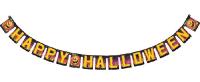 Banderole Happy Halloween 16cm X 2.40