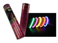 Bracelet lumineux 20 cm  tubes de 15 coloris assortis
