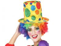 Chapeau de clown Adulte multicolore souple