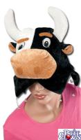 Chapeau velours tete de vache avec grelots - 59 cm