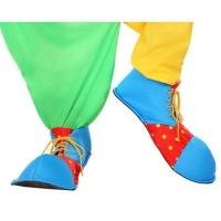 Chaussure de Clown 26 cm &agrave; pois pour d&eacute;guisement enfant