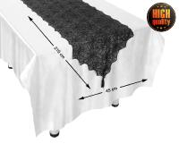 Chemin de table Halloween de couleur noire avec motifs  toile d&#039;araign&eacute;e  210 X 45 cm Haute Qualit&eacute;