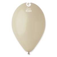 Ballon GEMAR 12&#039;&#039; 30 cm LATTE en poche de 50 ballons