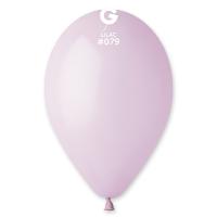 Ballon GEMAR 12&#039;&#039; 30 cm  Lilas ( macaron pastel) en poche de 50 ballons