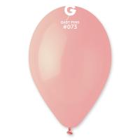 Ballon IBP 12&#039;&#039; 30 cm Rose B&eacute;b&eacute; (Macaron Pastel)  en poche de 50 ballons