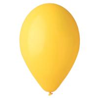 Ballons GEMAR 5 (12cm) JAUNE poche de 50 ballons