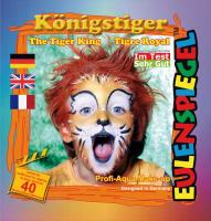 Kit de Maquillage Tigre Royal  4 couleurs