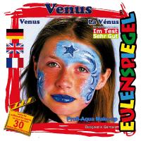 Kit de Maquillage Venus 3 couleurs, 1 paillete