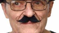Moustache Dandy Noire qualit&eacute; sup&eacute;rieur
