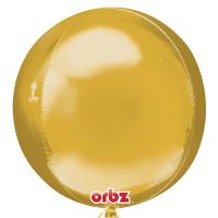 Ballon Alu sphere ORBZ Or 40 cm
