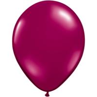 Ballons Qualatex sparkling burgundy 5 (12.5cm)  en Poche de 100