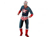 Costume Homme Super H&eacute;ro Am&eacute;ricain Taille M/L et XL