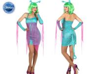 Costume Adulte Femme D&#039;alien sexy  Taille S et M/L