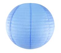 Lanterne boule papier -Bleu - dia. 29 cm