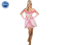 Costume Adulte de Princesse Rose   Aurore   Taille S et M/L