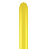 Ballons Qualatex pour modeling et sculpture jaune en Q646 Poche de 50 ballons