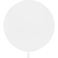 Ballon Latex Rond 90 cm 3&#039;  Cristal  Transparent   Qualit&eacute; Professionnelle