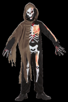 Costume enfant squelette - Taille 5/6 - 7/9 et 10/12 ans