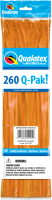 Ballons Qualatex Q260  Orange en Q-pack de 50
