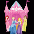 Ballon Alu forme de Château des Princesses Disney 1er Anniversaire