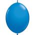 Ballons Qualatex Quicklink Bleu Foncé en poche de 50 Ballons 12" (30cm)
