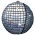 Ballon Alu Forme de Boule à facettes Holographique Disco