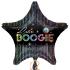 Ballon Alu Anagram étoile disco "Let's Boogie" 45 cm 18''