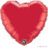 Ballon Alu Coeur Qualatex ruby red 18''   45cm