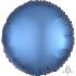 Ballon Alu Rond 18'' 45 cm Anagram Satin Luxe Azure