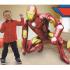 Ballon Anagram Alu Forme Iron Man Marcheur ( Airwalker ) 93 cm X 116 cm