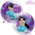 Ballon BUBBLES Qualatex 56cm de diamètre "Princesse  Jasmine  " Disney