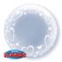 Ballon Bubble Deco bubble 24" (61cm) transparent coeur autour