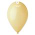 Ballon GEMAR 12'' 30 cm  Jaune Bébé ( macaron pastel) en poche de 50 ballons