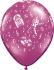 Ballon Qualatex Assortis Impression Rock'n Roll  11" (28cm) Poche de 25 Ballons