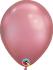 Ballons 7" Qualatex Chrome Mauve  Poche de 100 Ballons