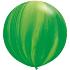 Ballons Qualatex Superagate Vert 3'(90cm)