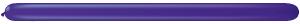 Ballons Qualatex pour Modeling et Sculpture Purple Violet Q160 Poche de 100 ballons