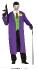 Costume Adulte Clown Assassin Joker Violet Taille L