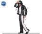 Costume Super Star adulte luxe Michael Jackson Noir