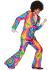 Costume adulte hippie psychédélique Homme Taille M  L  ou  XL