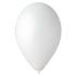 Ballon GEMAR 12'' 30 cm BLANC  en poche de 50 ballons